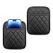 Gasedin 2 PCS Car Side Pocket Organizer Leather Adhesive Auto Side Seat Back Storage Pocket Waterproof Phone Document Sunglasses Holder Vehicle Gap Filler Pouch Car Accessories Small - Image 2