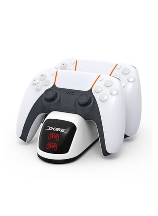 Dual USB Type C Fast Charging Dock PS5 Controller Charger Station with LED Indicator - (White) - pzsku/Z173C8A74823A550DA86DZ/45/_/1736874980/8c62efd0-5265-411b-96d1-57b5cbbd2e11