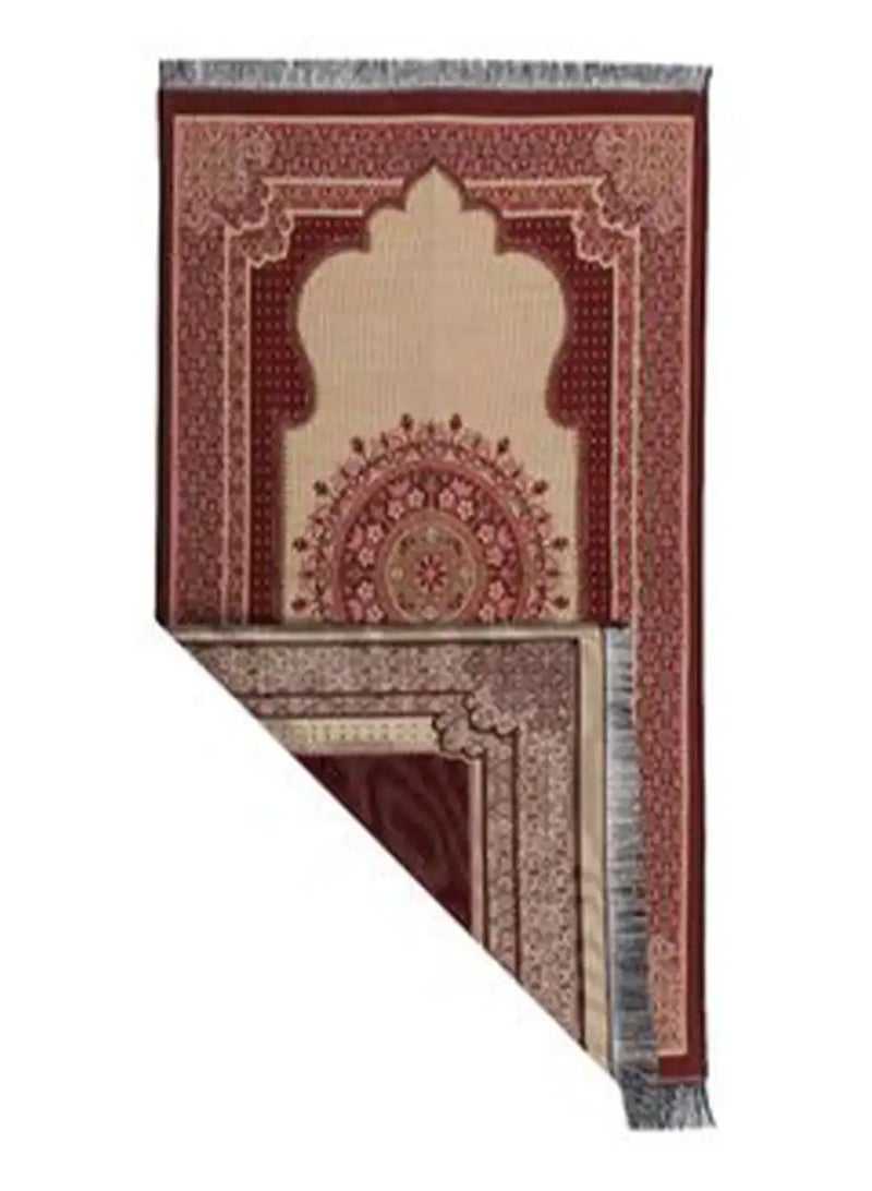 مناسك سجادة صلاة من القطن وقماش الشانيل بطبعة - 2014 - Image 4