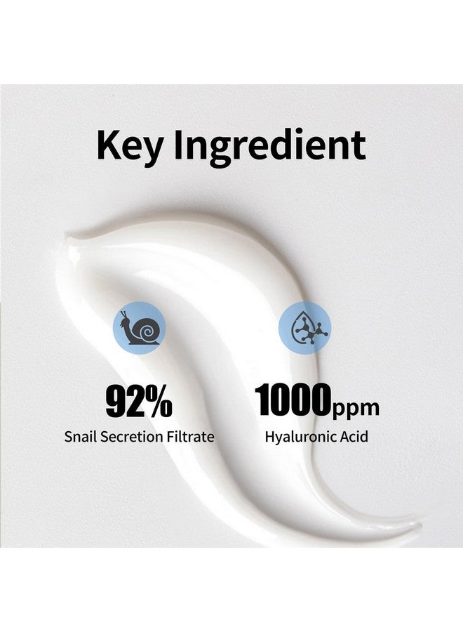 VGO Skin Care Set, with Snail Mucin 92% Moisturizer, Vitamin C Serum & Pro-Xylane Active Eye Cream, 3-Step Skin Care Kit, Day & Night Skincare Routine - Image 5