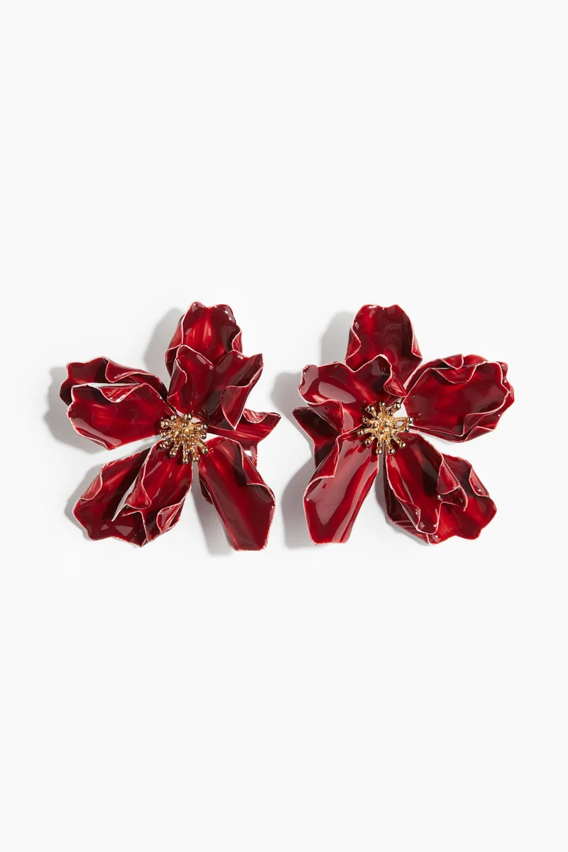 H&M Flower-shaped earrings