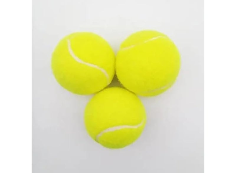 Advanced training tennis balls, durable and reusable, pressure-free, ideal for training, teaching, and all types of courts, 3 pieces - Image 2