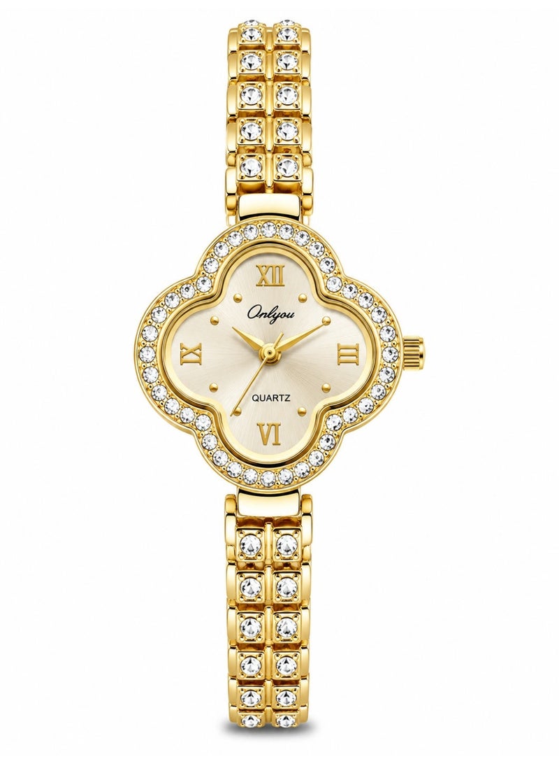 Onlyou Women’s Casual Watch, Silver Dial, Stainless Steel Material - Image 1