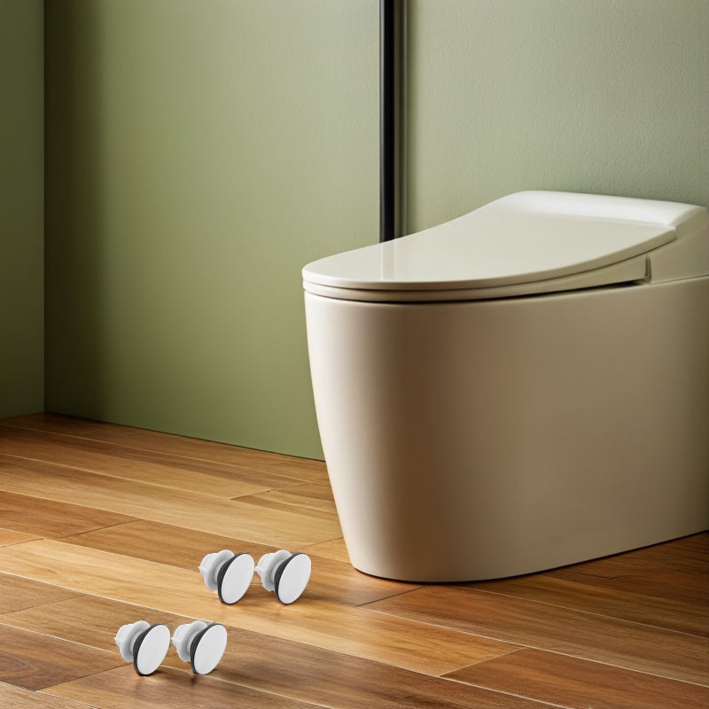 🚽 سدادة خزان المرحاض بلاستيكية للحمام أبيض متينة - Image 4