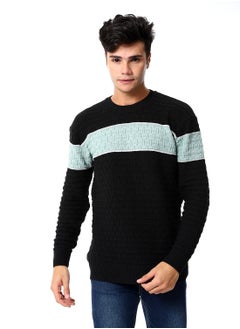 Caesar Wool Mens Pullover With Multi Design  - Image 1