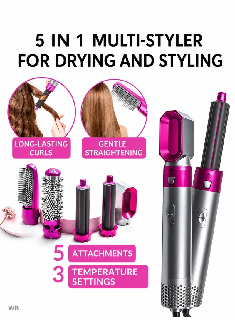 Cronier TP-5+1 Hot Air Styler 5-in-1 Multi-Function Hair Dryer - Image 4