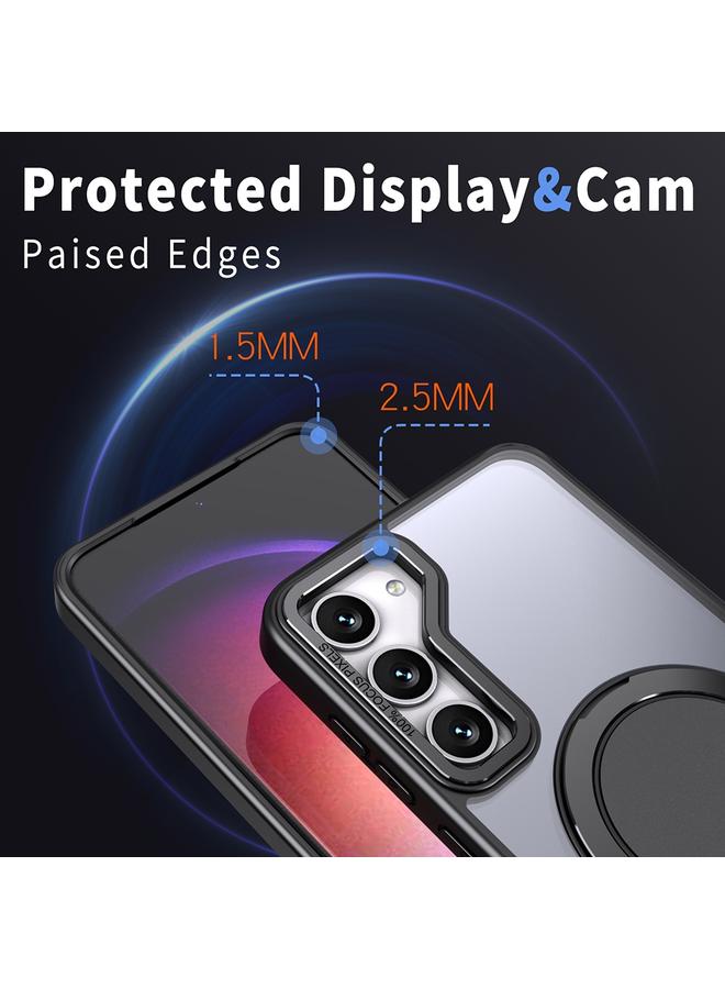 S-TOP Case For Samsung Galaxy S24+ 5G 360-degree Rotating MagSafe Magnetic Holder Phone Case - Image 5