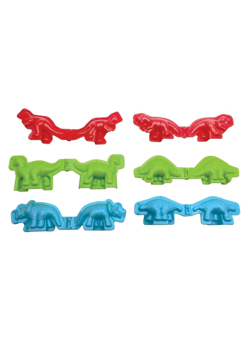 كرايولا مجموعة كرايولا ذات الروائح الطريفة من الديناصورات - عجينة تشكيل مع روائح الفواكه وقوالب ديناصورات - لعبة إبداعية للأطفال من عمر سنتين فما فوق - Image 5