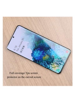 Ibywind Samsung Galaxy S21 Ultra 5g Screen Protector 6.8 Inch With Camer Lens Protector and Back Carbon Fiber Film Bubble Free Smart Film Tech 99 Percent Hd Clear Easy to Install  - Image 5