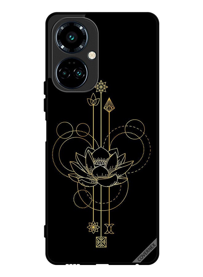 Covernex Protective Case Cover For Tecno Camon 19 Modern Flower Art - Image 1