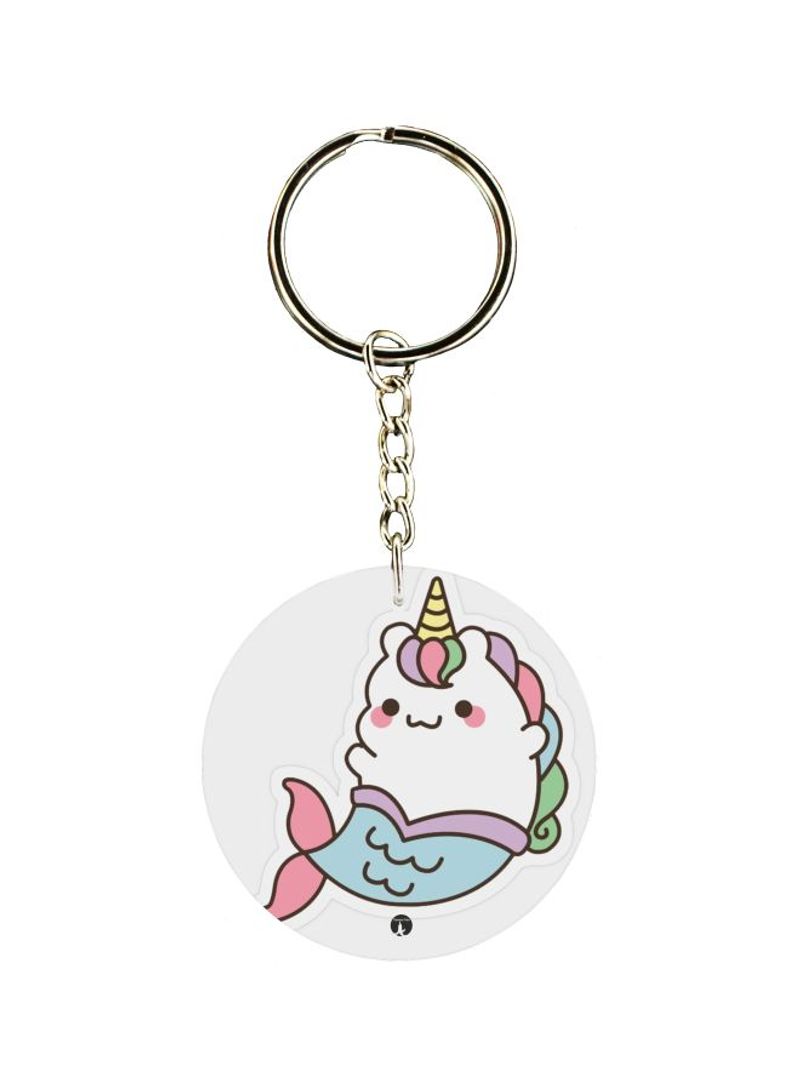 Fish Printed Keychain