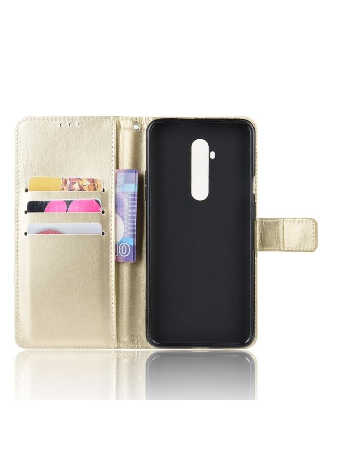S-TOP Case For OnePlus 7T Pro Retro Crazy Horse Texture Horizontal Flip Leather Case with Holder & Card Slots & Photo Frame - Image 4