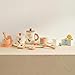 PairPear Wooden Tea Set for Kids 19Piece Pretend Tea Time Play Set with Tray Wooden Tea Toys for Toddlers Preschool Kids Ages 3 - Image 2