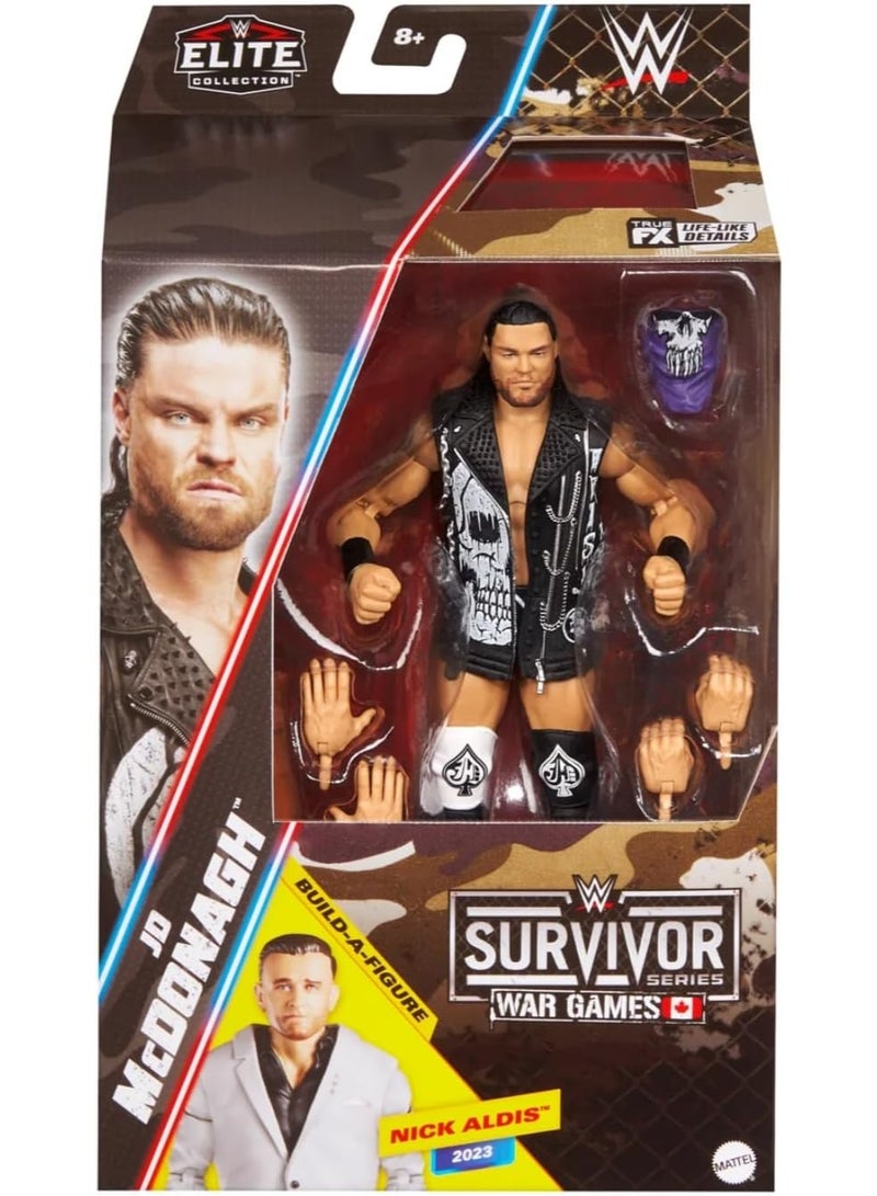 WWE JD McDonaugh Elite Survivor Series 2025 Toy Wrestling Action Figure - Image 5