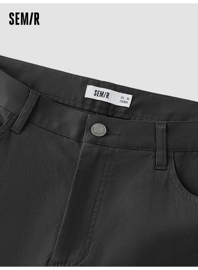 SEMIR Men's Solid Colored Pants - Image 3