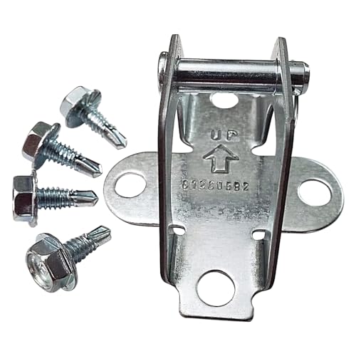 WFCYX 41A5047 Door Bracket for Garage Door Openers, Replacement Door Bracket Compatible with All Chamberlain, Craftsman and LiftMaster Models Made After 1993, with Pin and Clip & 4 Fasteners - Image 1