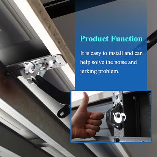 WFCYX 41A5047 Door Bracket for Garage Door Openers, Replacement Door Bracket Compatible with All Chamberlain, Craftsman and LiftMaster Models Made After 1993, with Pin and Clip & 4 Fasteners - Image 5