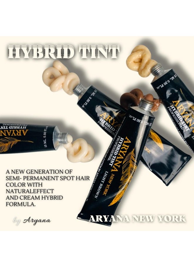 أريانا نيويورك مجموعة Hybrid Color Professional لتلوين الشعر بكريم تلوين البقع بتأثير طبيعي (أسود)  - Image 2