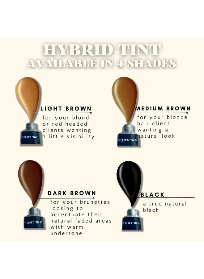 أريانا نيويورك مجموعة Hybrid Color Professional لتلوين الشعر بكريم تلوين البقع بتأثير طبيعي (أسود)  - Image 5