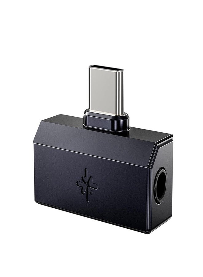 FiiO/Snowsky Tiny Portable DAC & Headphone Amplifier, Hi-Res USB DAC, PEQ Precision Tuning, PCM 384kHz/DSD256 Decoding, Android App/Web Control (3.5mm + Type-C Dual Ports, Tiny A Black) - Image 1