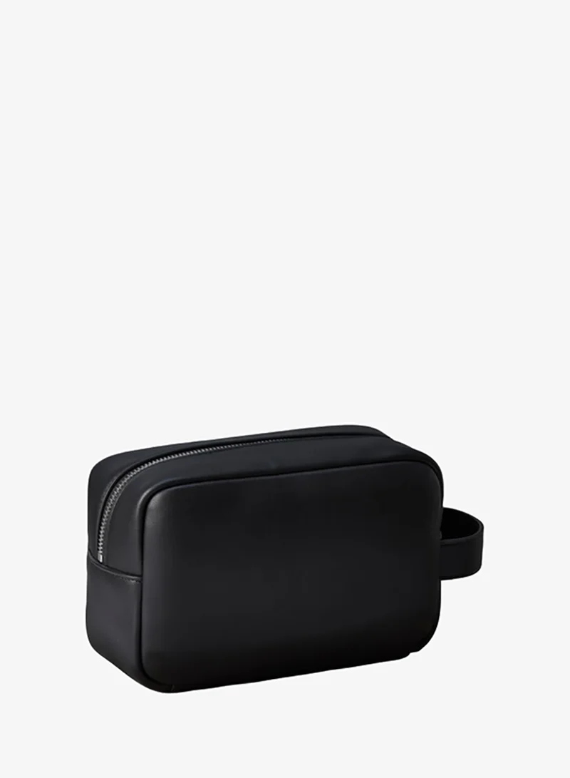 CALVIN KLEIN Metal Logo Washbag