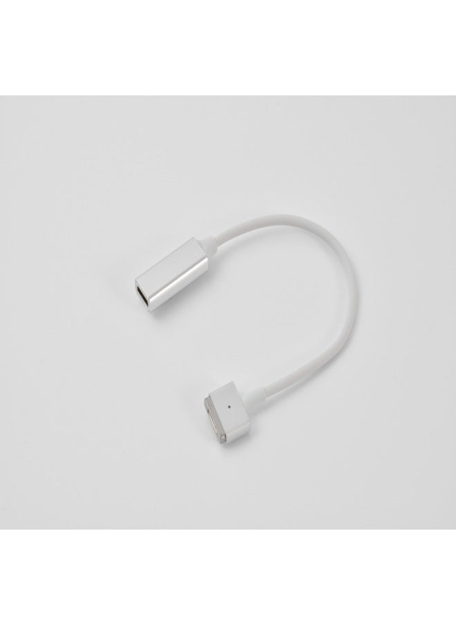 Magsafe Charging Cable Is Suitable For Apple Notebook Macbook Fast Charging Type-c Male Turn Mother T-head Cable-Color:Adapter