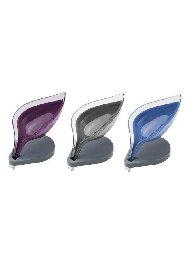 Leaf Shaped Soap Holder Multicolour 12cm  - Image 5