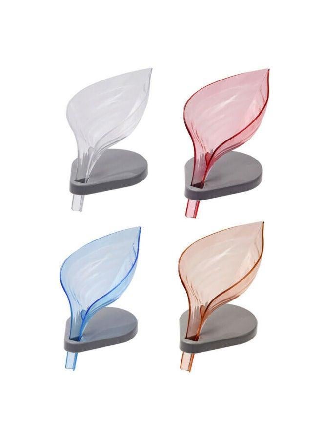 Leaf Shaped Soap Holder Multicolour 12cm  - Image 4
