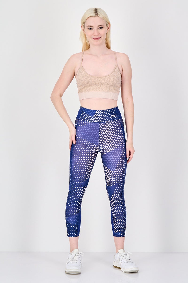 PUMA Women Tight Fit Running Leggings, Multicolor - Image 4