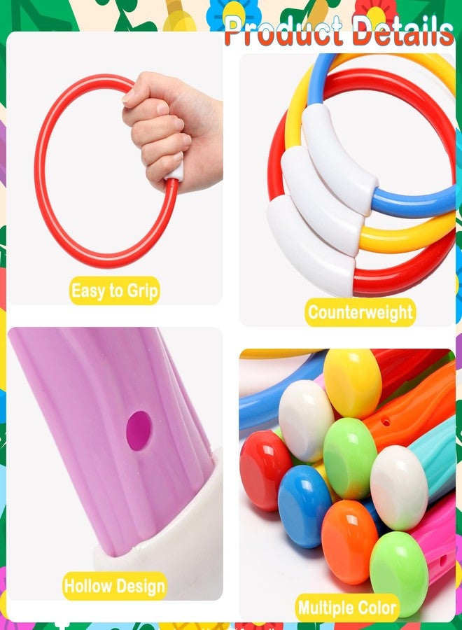 PARENTSWELL 16 PCS Pool Toys for Kids, Diving Toys Set for Swimming Pool Including Dive Rings & Sticks, Colorful Sinking Toys for Summer Water Games, Party Favor for Boys Girls - Image 3