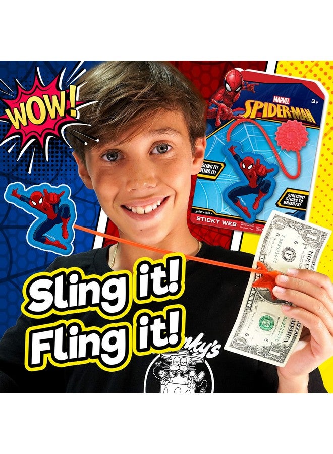 Ja-Ru ألعاب سبايدرمان وهالك اللاصقة القابلة للتمدد (عبوتان مختلطتان) ألعاب أبطال خارقين لعيد الميلاد للأطفال، حشو بيناتا، ألعاب بالجملة. أب-6809-2 - Image 5