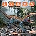 Sunrad Mini Remote Control Dinosaur Toys for Kids Age 35 47 812 24GHz RC Robot Dinosaur with Light Roar Auto Demo Rechargeable Realistic Walking TRex Dino Toy for Boys Girls - Image 4