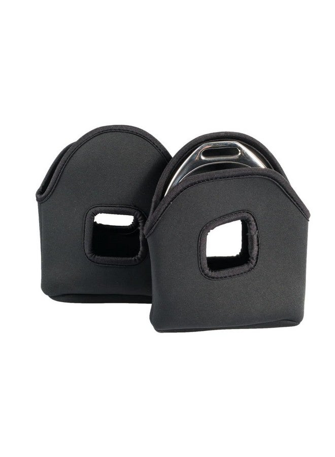 هورز أغطية ركاب من هورز مصنوعة من النيوبرين الناعم، مقاس 6.3 بوصة × 8 بوصة | احمِ سرجك - أسود - مقاس واحد - Image 5