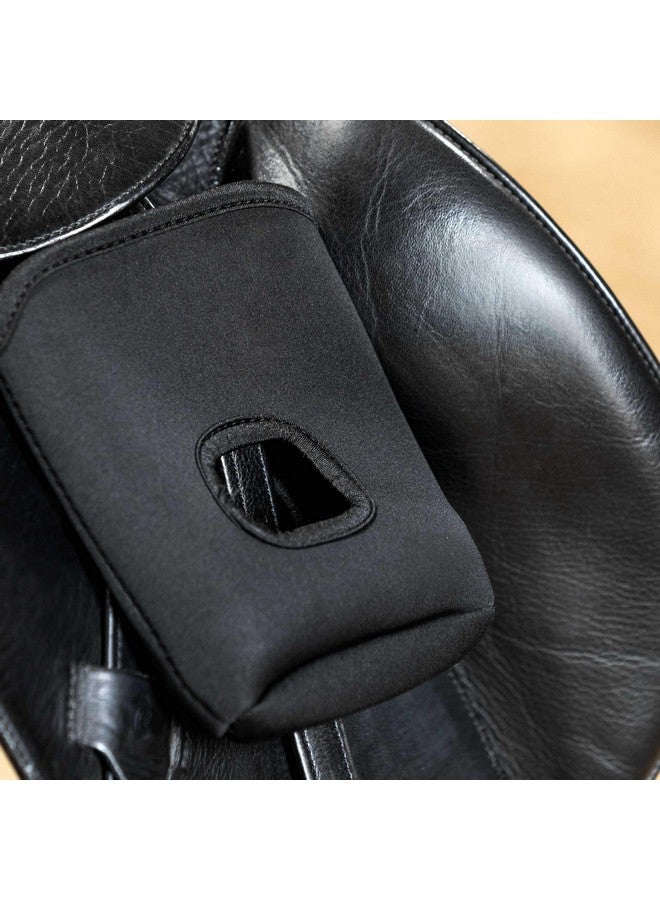 هورز أغطية ركاب من هورز مصنوعة من النيوبرين الناعم، مقاس 6.3 بوصة × 8 بوصة | احمِ سرجك - أسود - مقاس واحد - Image 3