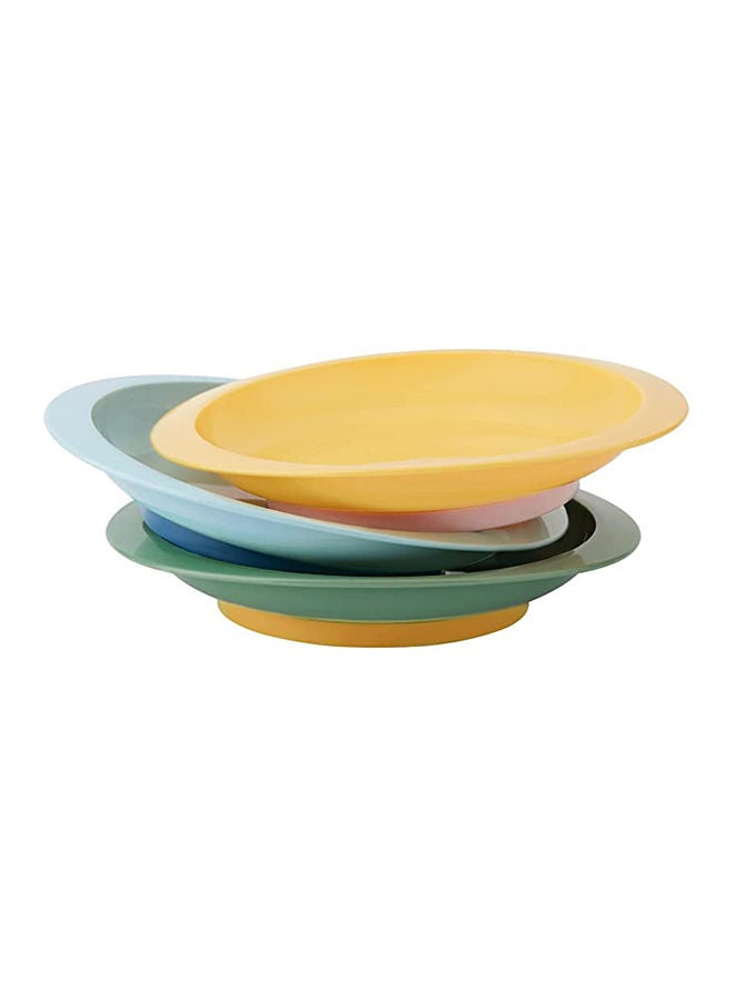 Badabulle Non-Slip And Unbreakable Plates, Set of 3 - Image 1