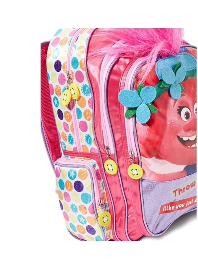 UNIVERSAL Trolls 18" Backpack Pink