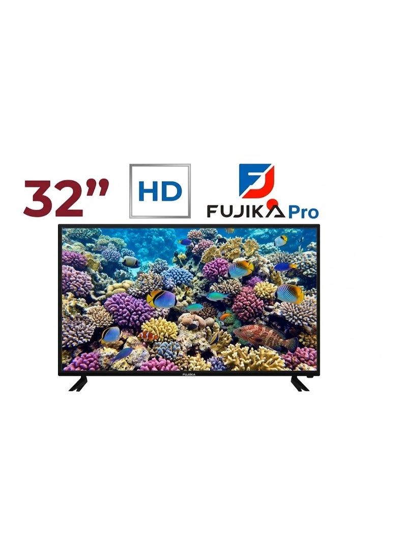 FUJIKA 32-Inch LED - HD Monitor - Black - FJK-32D01S - Image 1