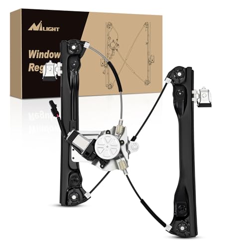 Nilight 751739 Power Window Regulator with Motor for Front Driver Side Compatible with Chevy Cruze 2012 2013 2014 2015 2016 Chevy Cruze Limited Front Left Side2pins - Image 1