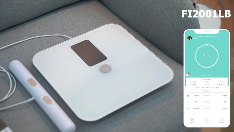 Smart Body Fat Scale with Bluetooth App - 400lb - Image 5