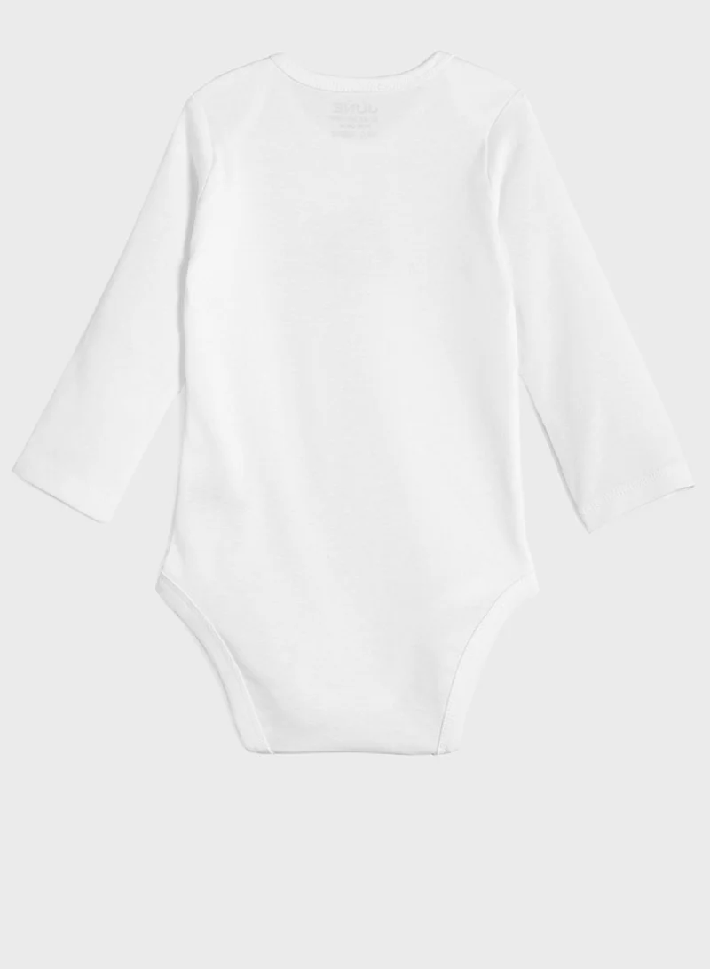 جون Kids 5 Pack Car Printed Bodysuit