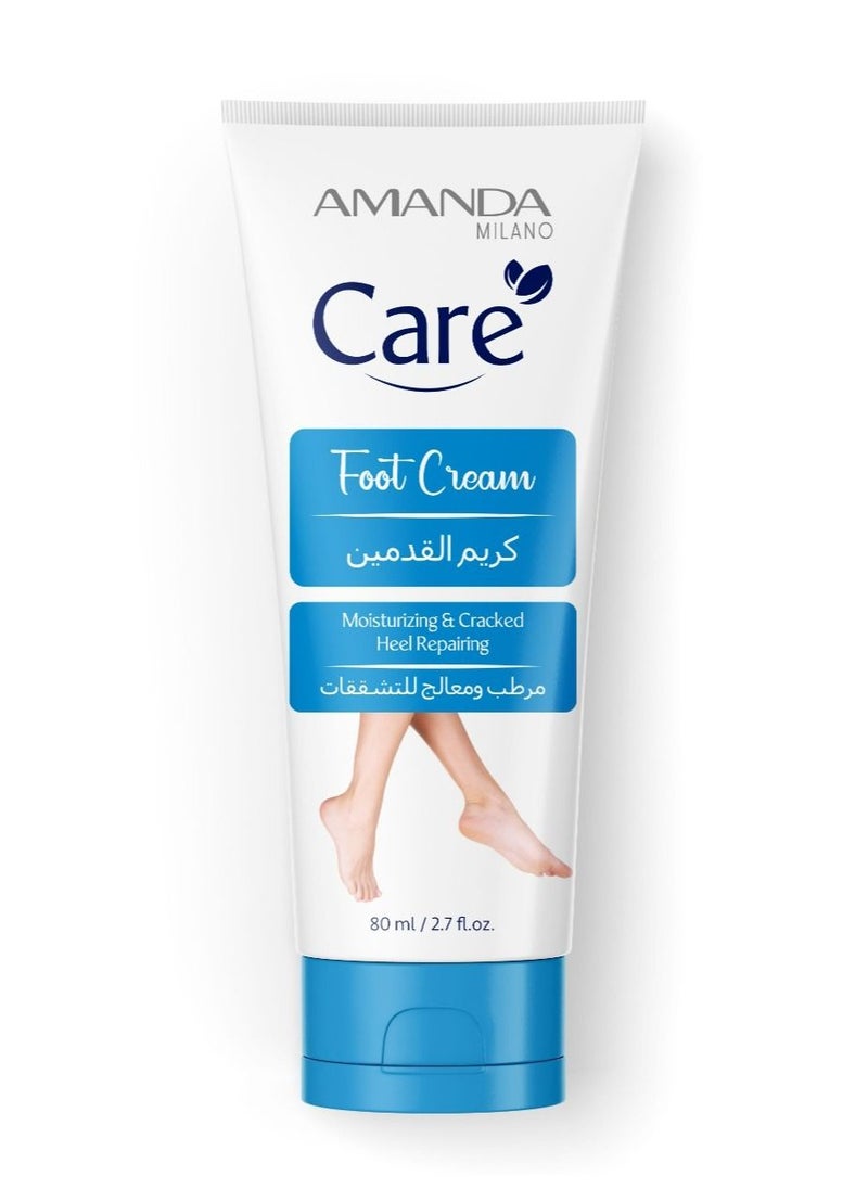 Amanda Milano 2-Pieces Moisturizing Cream for Cracked Feet 2X80ml  - Image 2