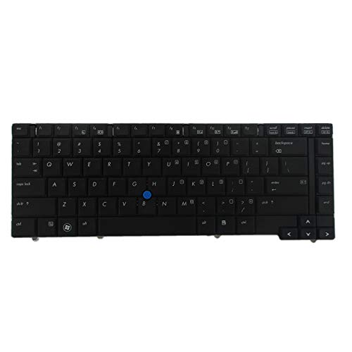 SUNMALL Keyboard Replacement with Big Pointer Compatible with HP EliteBook 8440p 8440w Series Black US Laptop - Image 3