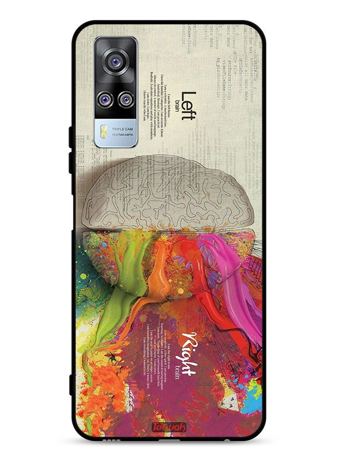 Tolwak vivo Y53s 4G Protective Case Cover Abstract Brain Science Artwork - Image 1