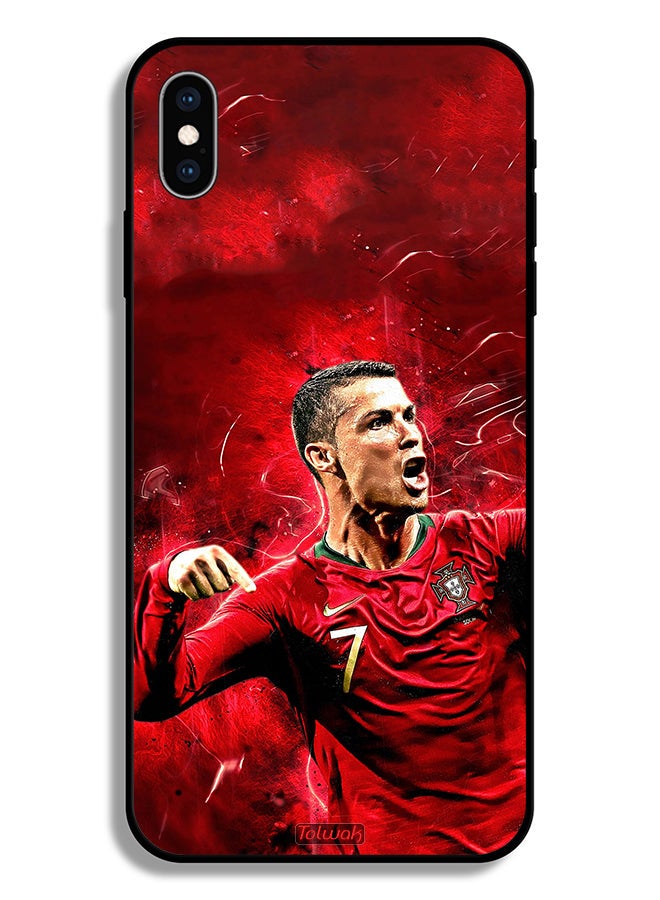 Tolwak Apple iPhone XS Protective Case Cristiano Ronaldo - Image 2