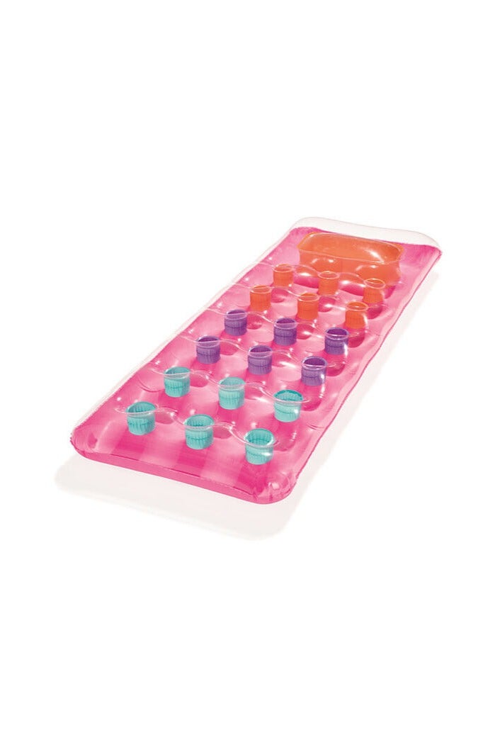 Bestway 1.83m Inflatable Swimming Raft - Comfortable and Relaxing Design for Floating on Water, Made from Reinforced PVC - Eye-Catching Color, Perfect for Fun Summer Times - Swimming Accessories - Water Float - Water Toys - Swimming Tools - Water Mat. - Image 4