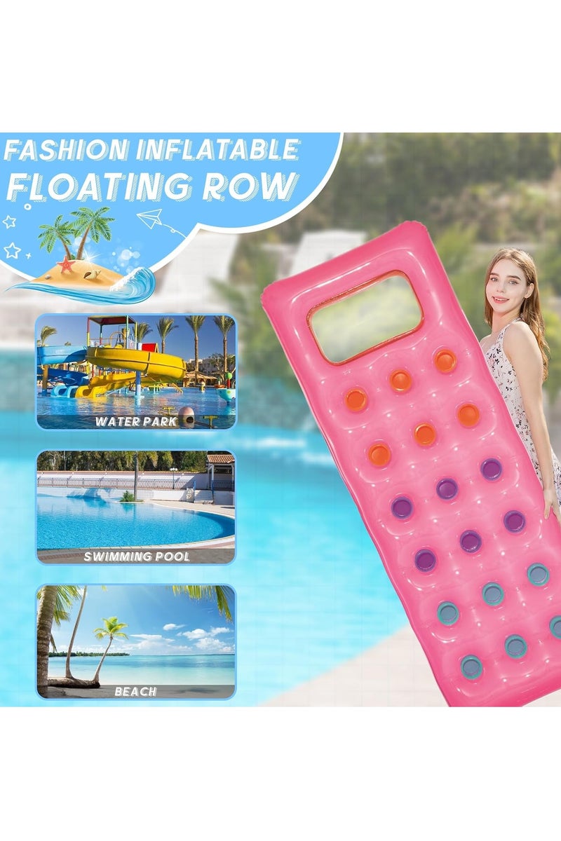 Bestway 1.83m Inflatable Swimming Raft - Comfortable and Relaxing Design for Floating on Water, Made from Reinforced PVC - Eye-Catching Color, Perfect for Fun Summer Times - Swimming Accessories - Water Float - Water Toys - Swimming Tools - Water Mat. - Image 5