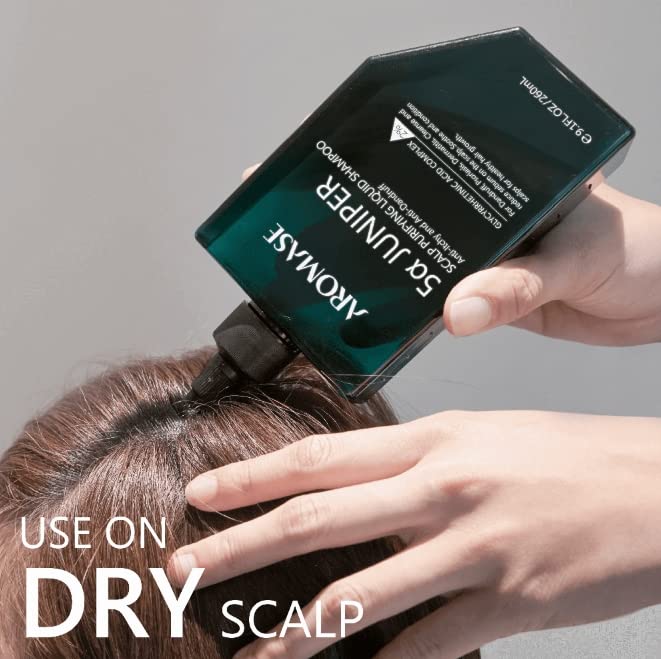 Aromase 5 Juniper Purifying Liquid Shampoo for Dry & Sensitive Scalp, 80 ml - Award Winning Cleanser & Exfoliator for Dandruff, Psoriasis, Dermatitis & Oily Hair - Image 2
