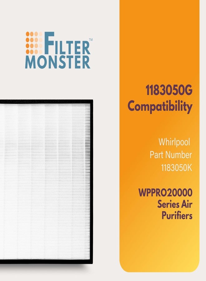 Filter-Monster.com Filter-Monster Replacement Filter Compatible with Whirlpool 1183050K for WPPRO2000 Series Air Purifiers - Image 3