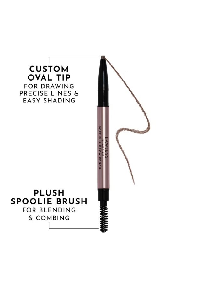 LAWLESS BEAUTY - Shape Up Soft Fill Eyebrow Pencil - Blondie - Image 2