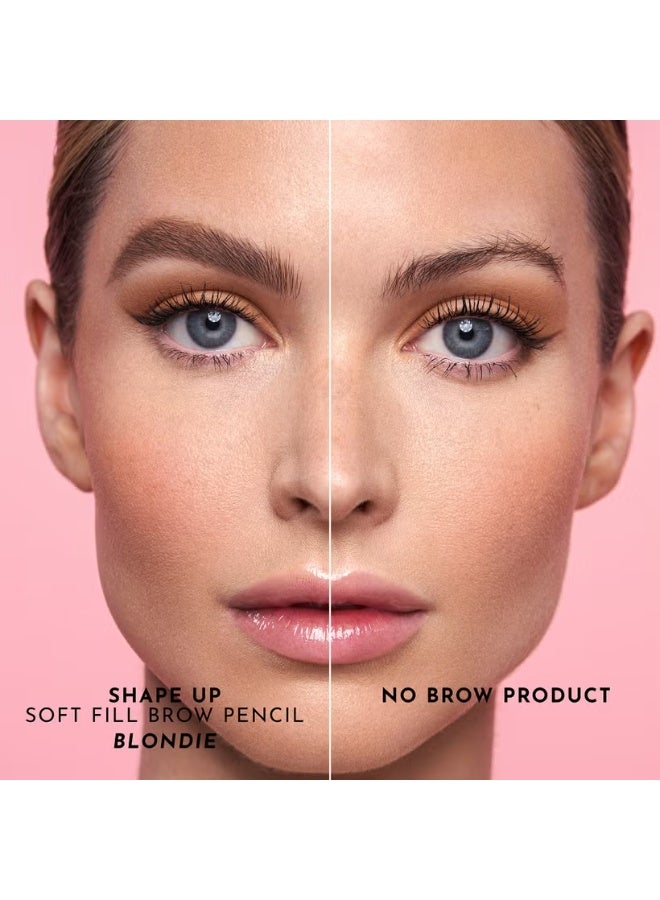 LAWLESS BEAUTY - Shape Up Soft Fill Eyebrow Pencil - Blondie - Image 3